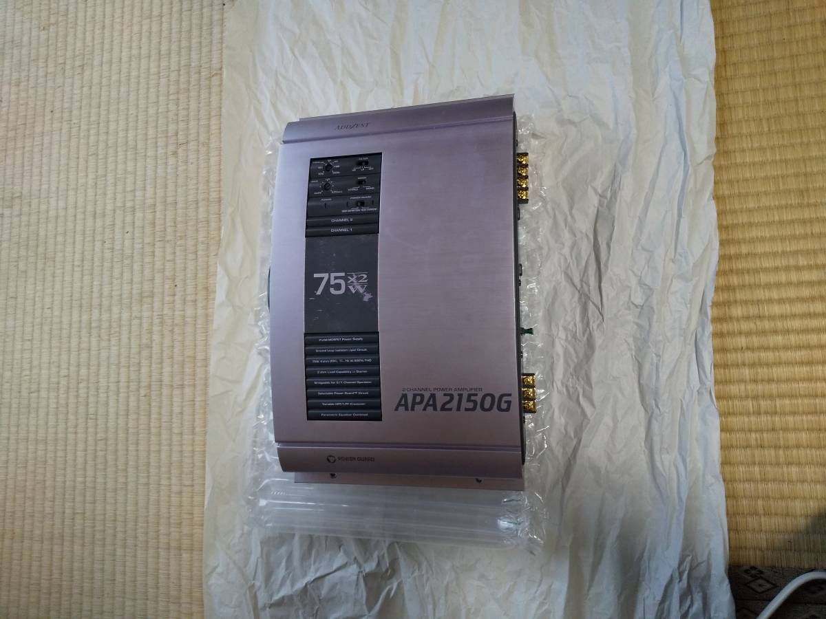 ADDZEST APA2150G 2ch アンプ ハイスペックチューンナップ ADDZEST アゼスト - メルカリ ハイスペックチューンアップ済みパワー