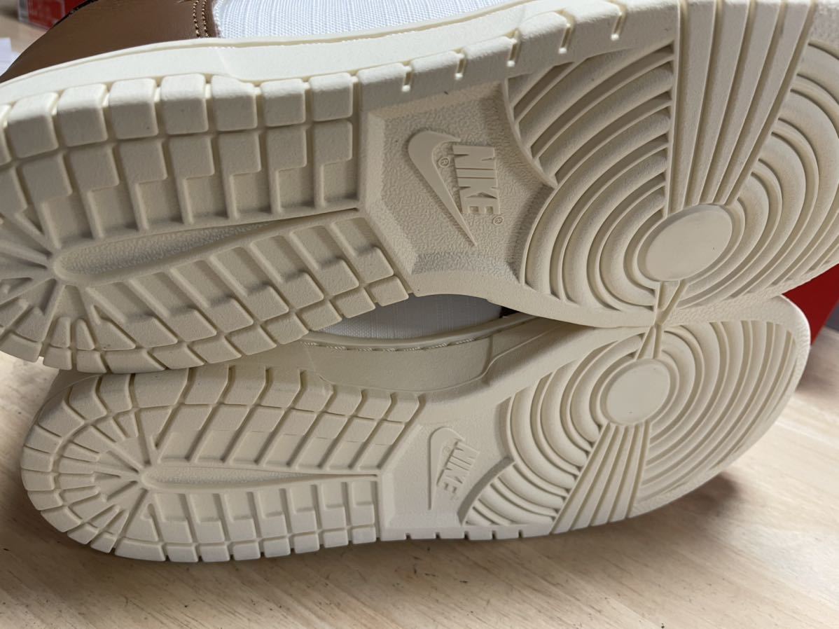 NIKE ナイキ ダンク HIGH レトロ プレミアム 27.5㎝ SNK695 新品 ピーカン/ウォーンブルー/オフノワール/セイル ダンク ハイ DUNK Spruce”が国内2月1日に発売予定 ［DQ7679-002］ プレミアム&frasl;27.5cm&frasl;BRW
