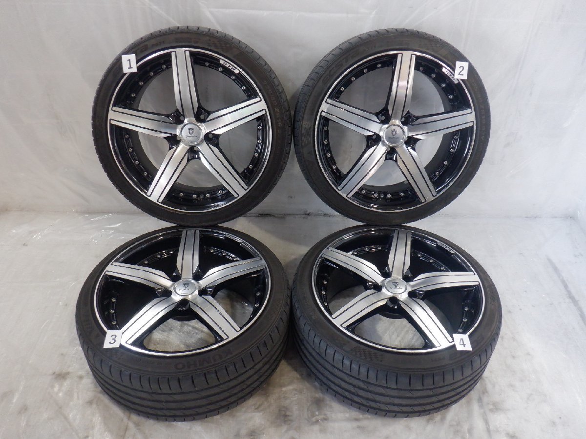 5H 114.3（8.5JJ ＋45 / 9.5JJ +45）19インチ 社外品 RIVERSIDE