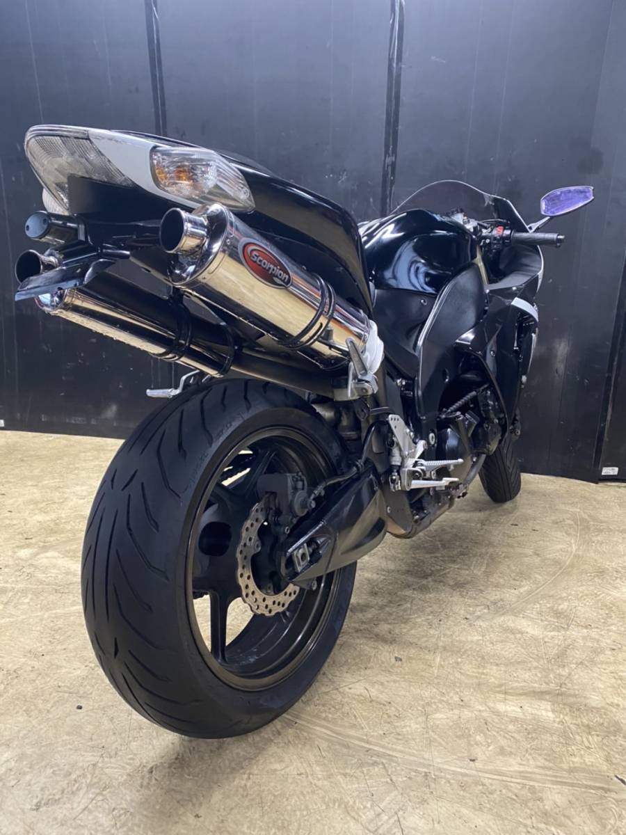 画像確認 カワサキ ZX-10R ZXT00D 83178㎞ エンジン実働 1000㏄ H19年式 検査R6