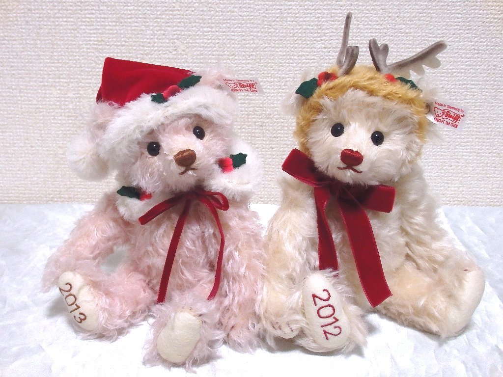 テディベア リトルサンタ シュタイフ J411-1 24cm EAN677557 steiff
