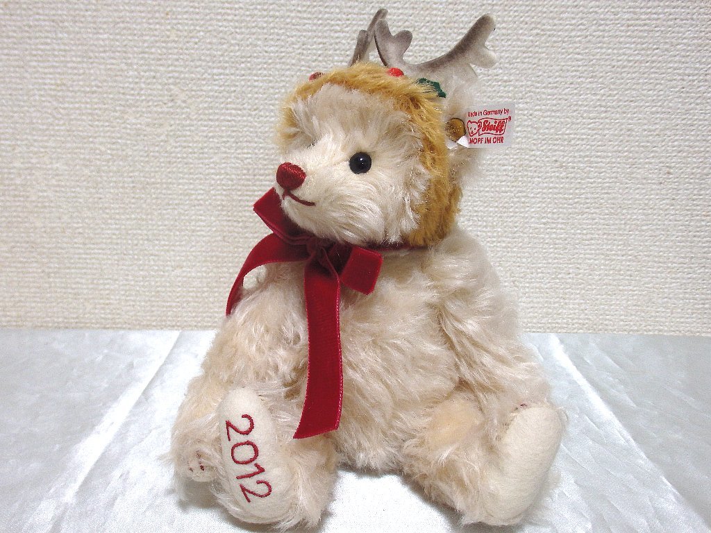 テディベア リトルサンタ シュタイフ J411-1 24cm EAN677557 steiff