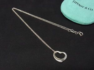 美品】ティファニー TIFFANY＆Co. オープンハート 22mm エルサ 
