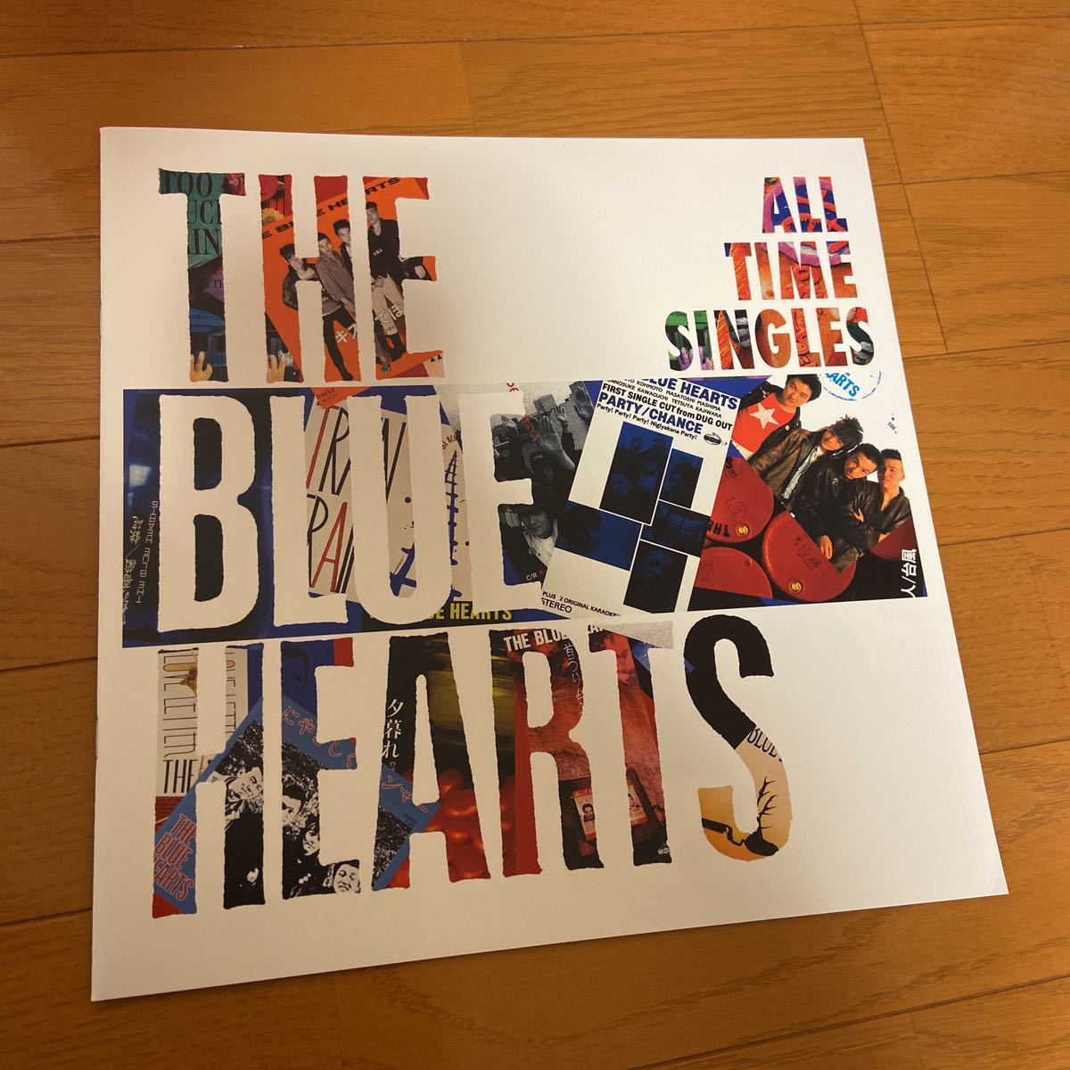 THE BLUE TIME HEARTS SINGLES SINGLES』がアナログレコードで発売