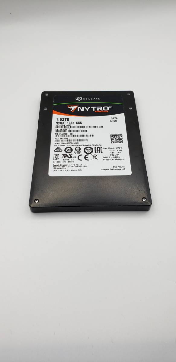 定番人気，本物保証 SEAGATE SSD NYTRO 1.92TB ジャンク品(256GB～)｜売買されたオークション情報、yahooの商品情報をアーカイブ公開 - オークファン 256GB～