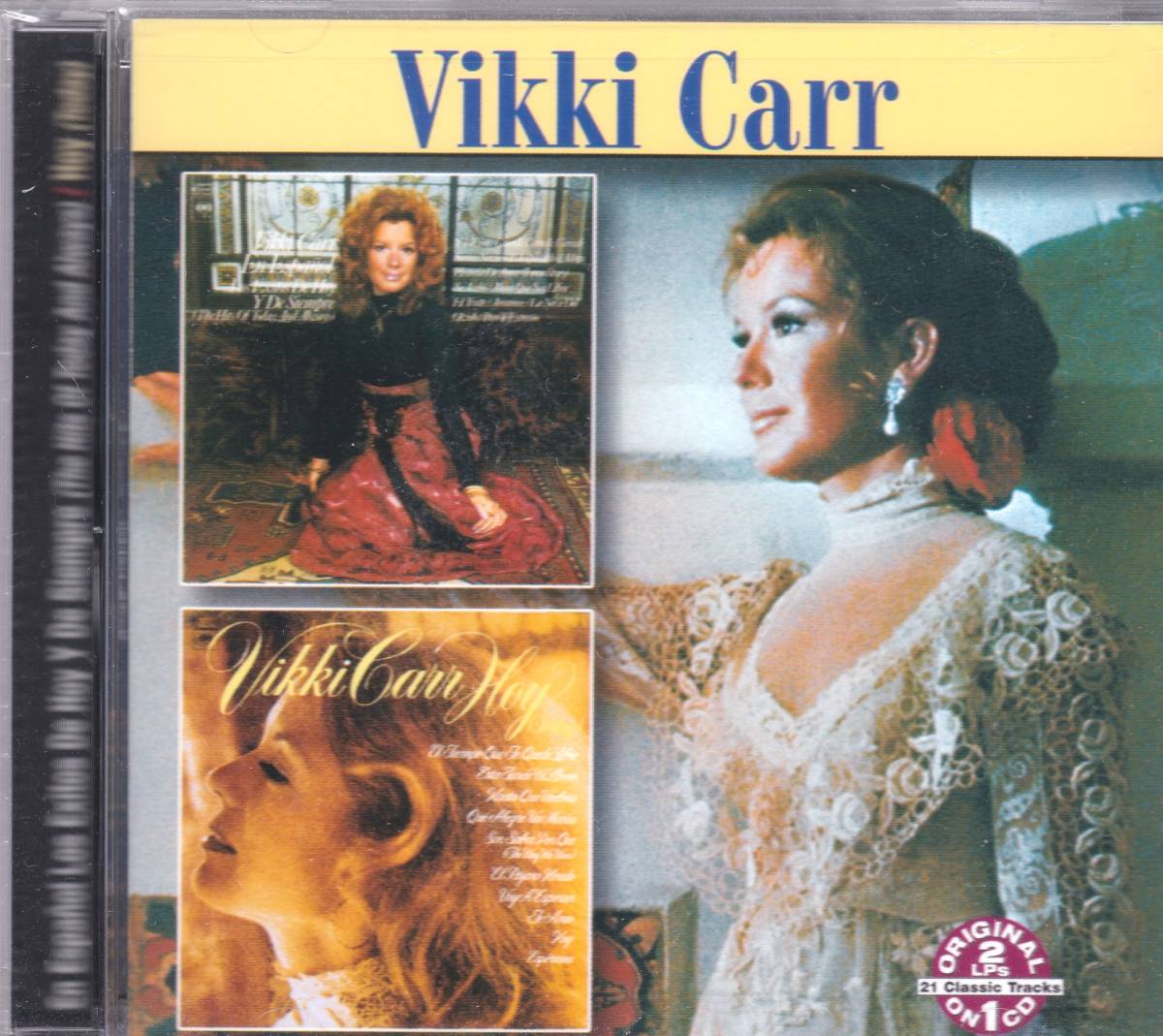 Vikki Carr ヴィッキー カー /En Espaol Los Exitos De Hoy Y De Siempre＆Hoy 72年＆75年発表の２in１ 初CD化＆激レア(ポピュラーボーカル)｜売買されたオークション情報、yahooの商品情報をアーカイブ公開 - ポピュラーボーカル