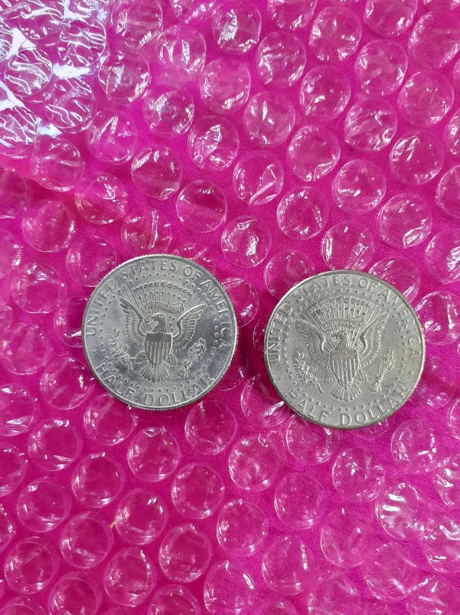 マジック＆手品 コインマジックセット ◇【１円～】『コインマジック用コイン(ハーフダラー50￠)２枚セット』(☆ノーマル☆ケネディ☆手品☆マジック☆ コイン☆クロースアップ☆)(コイン)｜売買されたオークション情報、Yahoo!オークション(旧ヤフオク!) の商品情報を ...