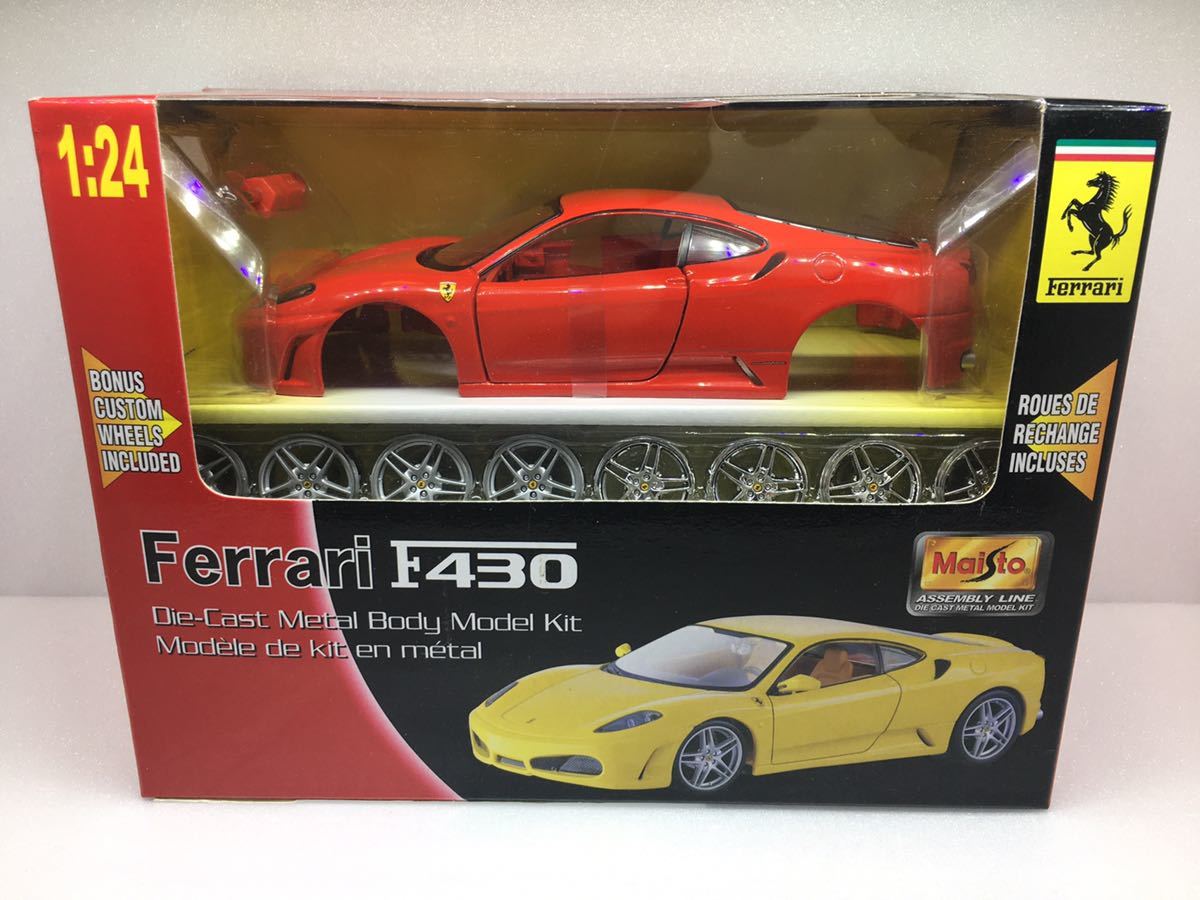 Maisto フェラーリ 1:24 ミニカー Ferrari ラ アッセンブリーライン 