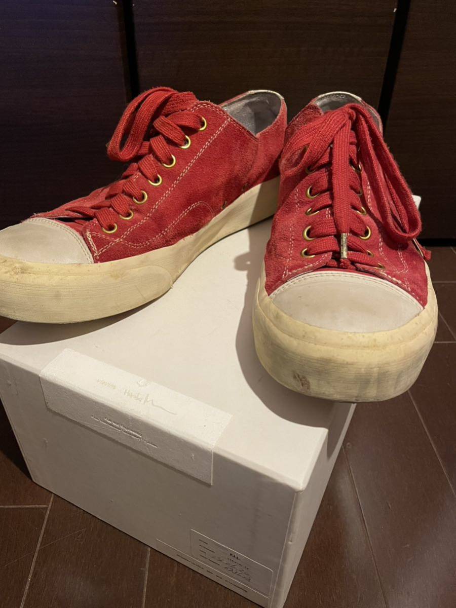 visvim SKAGWAY LO-FOLK RED US10 28cm スニーカー(10)｜売買された  