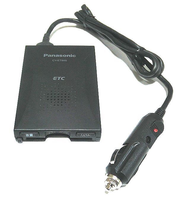 普通車登録◇正常動作品◇Panasonic 一体型ETC CY-ET805D◇音声