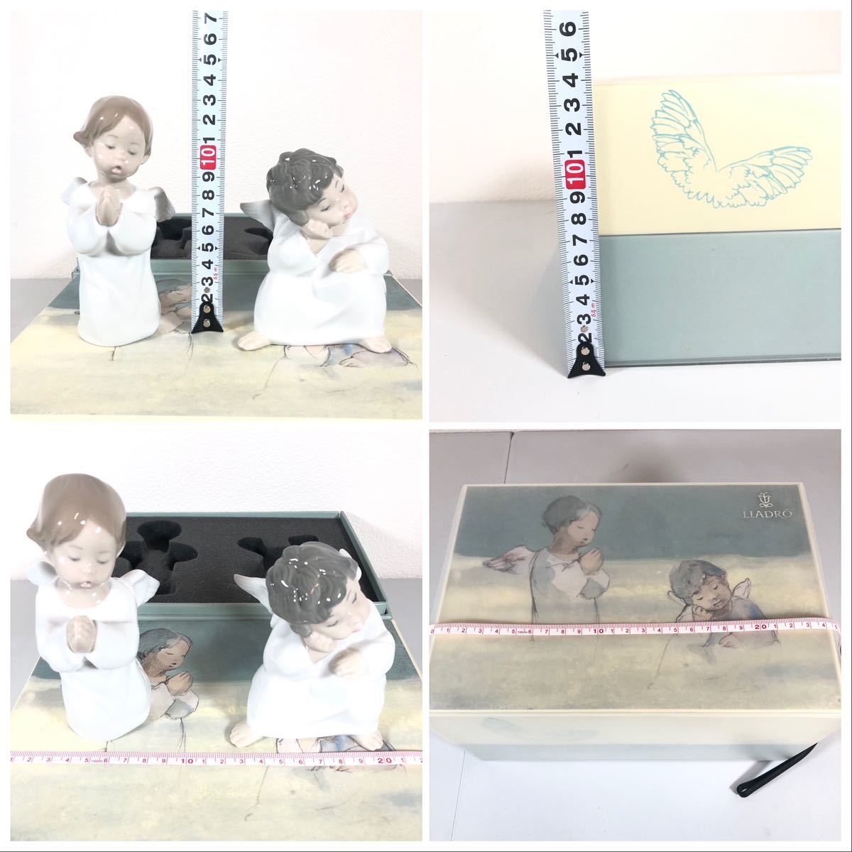 LLADRO リヤドロ リアドロ No.4538 / 4539 Angel orando Angel 