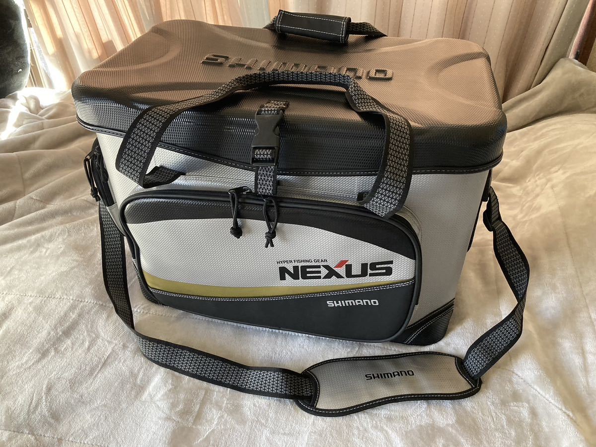 美品】SHIMANO ネクサス NEXUS 磯クール バッグ 45L 美品使用少 美品】SHIMANO ネクサス NEXUS 磯クール バッグ 45L 美品使用少