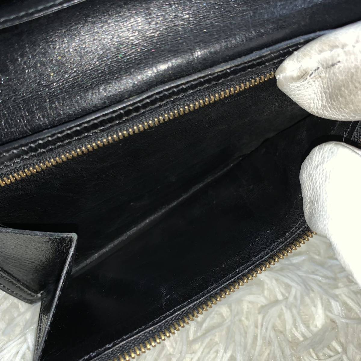 極美品☆クロコ】エルメス HERMES ベアン クラシック ボックスカーフ 