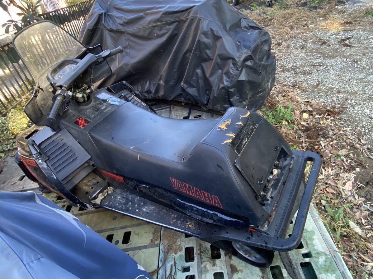 スノーモービル YAMAHA PZ480 ジャンク 部品取り