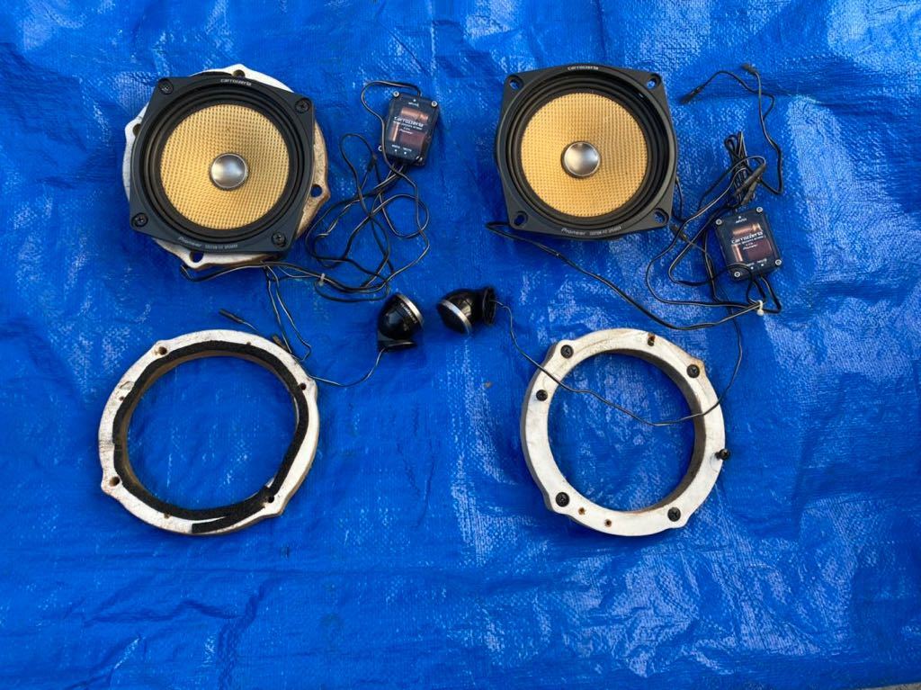 カロッツェリア carrozzeria TS-C07A フロントスピーカー 中古品 17 cm