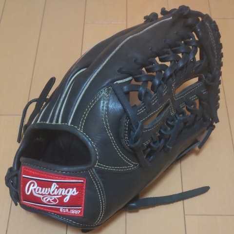 Rawlings オールラウンド グローブ 大人用 11.75インチ ブラック 軟式