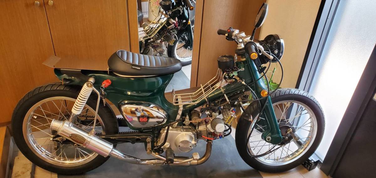 スーパーカブ リトルカブ 鉄カブ C50 AA01 フロント1.6J 2.75-17 リア