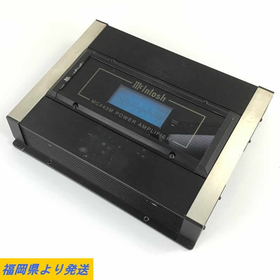 McIntosh/マッキントッシュ MC443M カーアンプ POWER AMPLIFIER