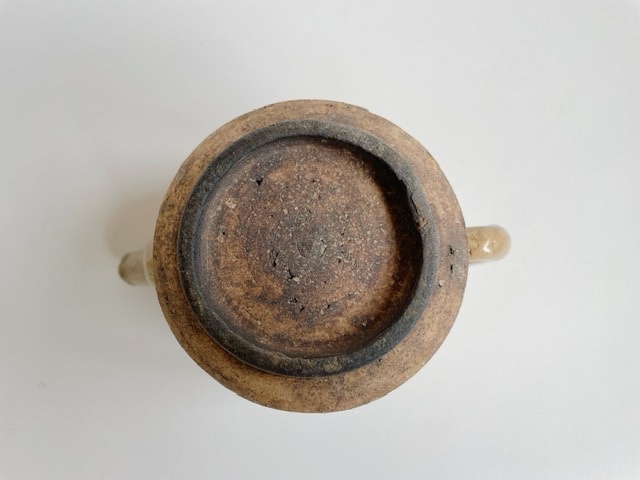 御深井汁注（江戸時代） | 御深井釉小瓶（1603–1867 CE） 料理を