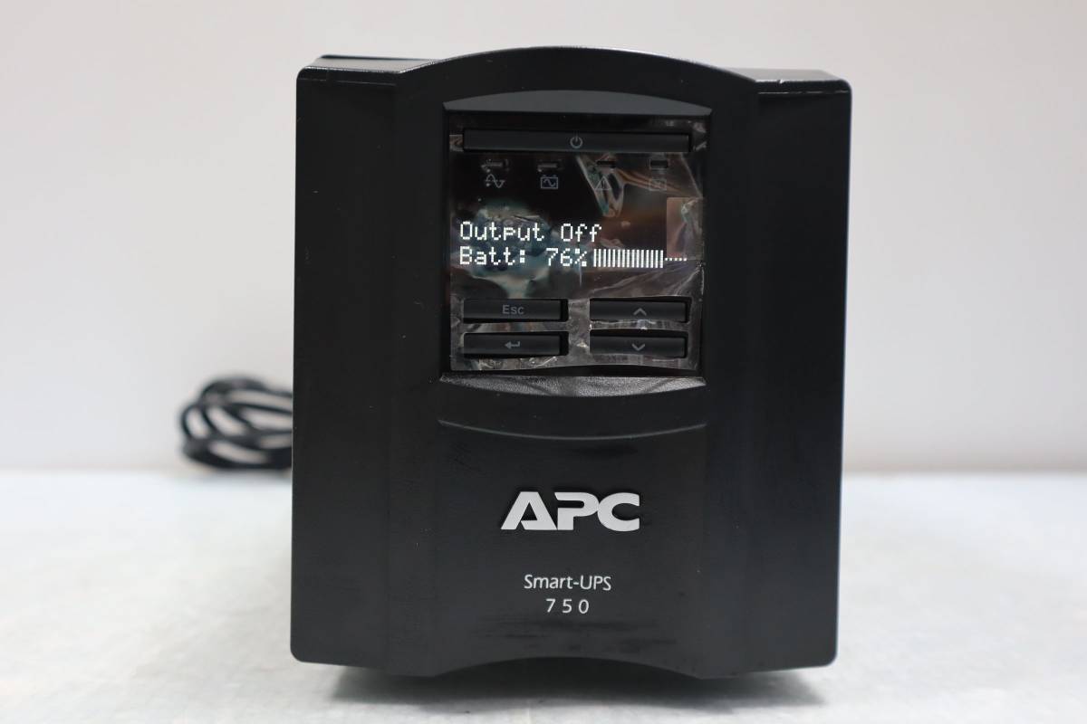 UPS APC 0 Smart 無停電電源装置 | 750VA CB5204** Smart-UPS APC無