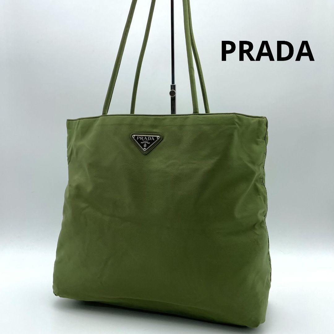 PRADA プラダカメラ ショルダーバッグ SV金具 三角ロゴプレート 男女 