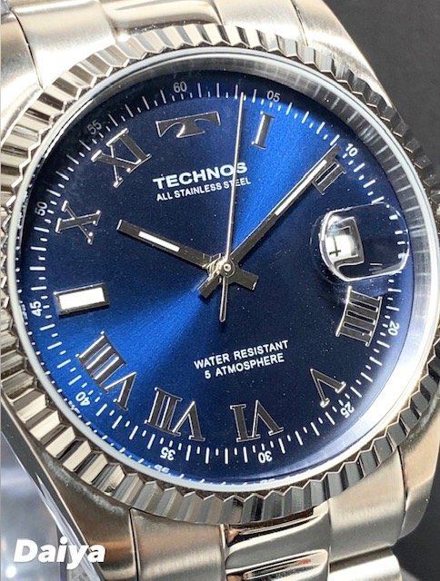 新品 TECHNOS テクノス ウォッチ 腕時計 正規品 アナログ 5気圧防水 