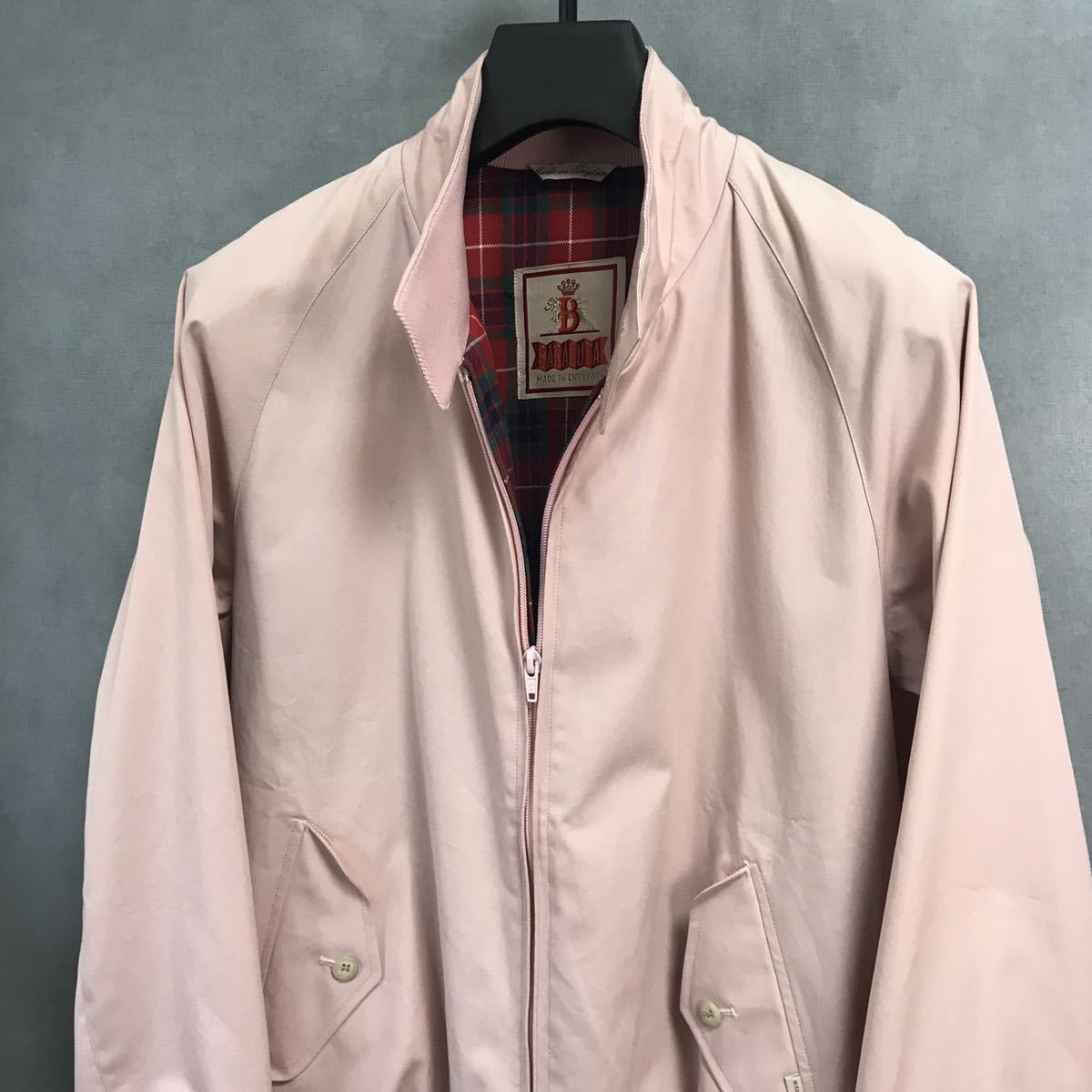 美品 BARACUTA バラクータG9 英国製 40 riri ジップ スウィングトップ 