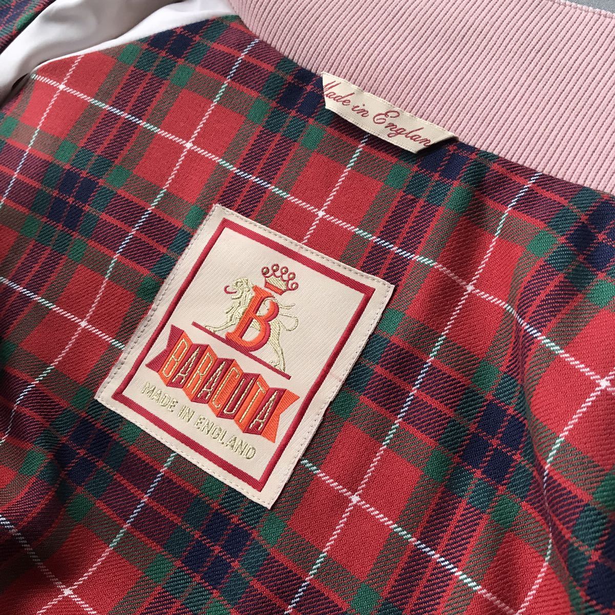 美品 BARACUTA バラクータG9 英国製 40 riri ジップ スウィングトップ 
