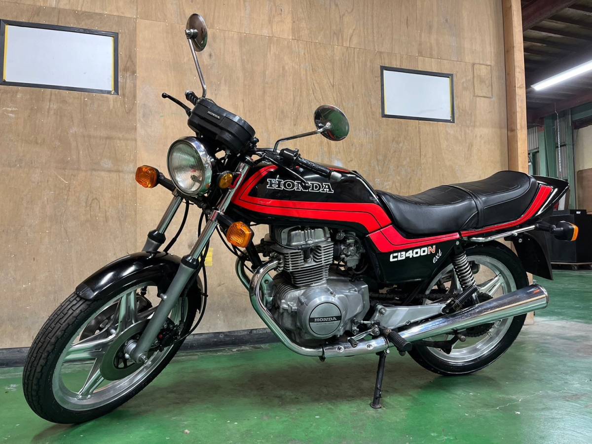 HONDA CB400N ホークlll 6速 旧車絶版車 逆輸入車 ， 実動車 動画