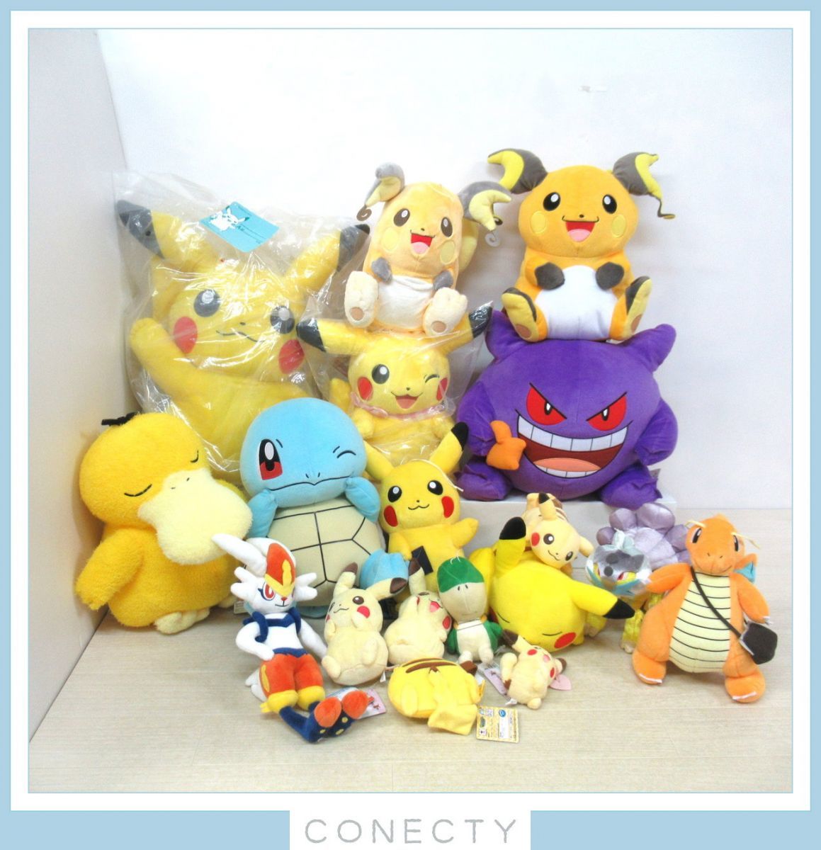 大量】良品 ポケモン ぬいぐるみ セット でっかい めちゃでか 他 紙