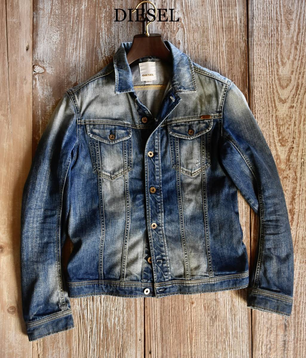 希少 良品 ディーゼル DIESEL 最高級ヴィンテージ加工 デニム 