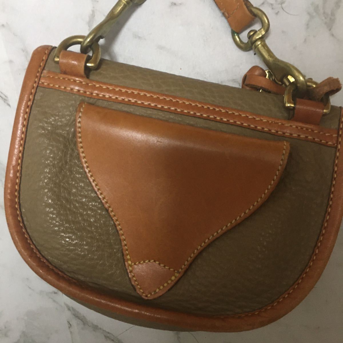 ☆美品☆ DOONEY&BOURKEドゥーニー&バークUSA製レザーショルダーバッグ 