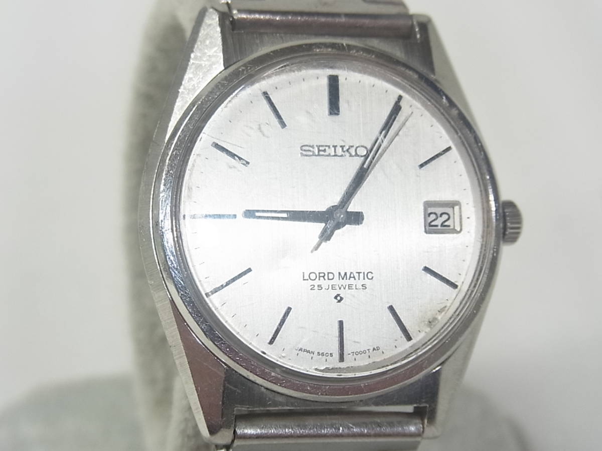 【限定SALE，低価】 5168 SEIKO セイコー ロードマチック 25石 5605-7020 自動巻(セイコー)｜売買されたオークション情報、yahooの商品情報をアーカイブ公開 - オークファン その他