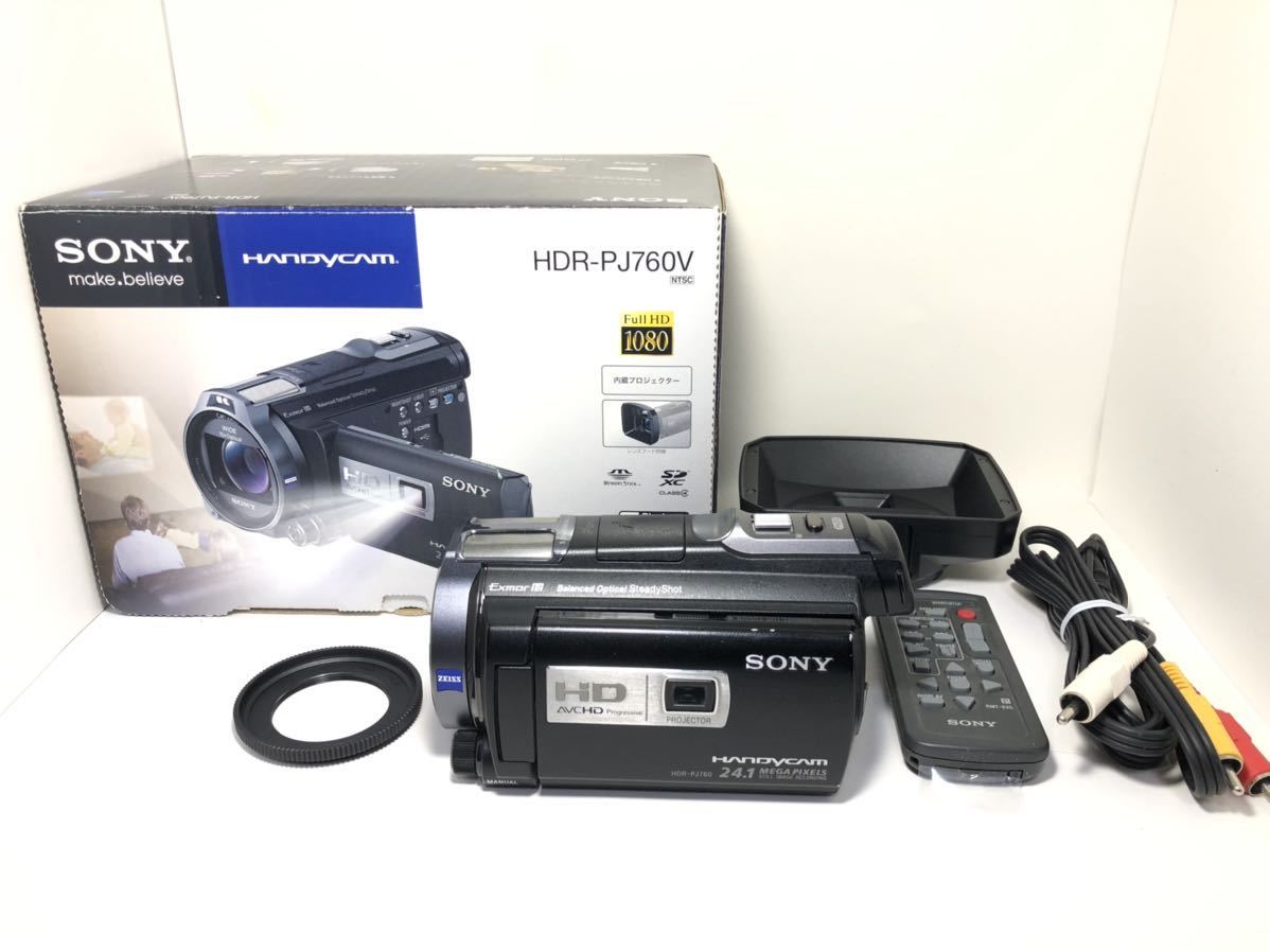 HDR-PJ760V ハンディカム SONY ビデオカメラ - 極美品SONY ソニー