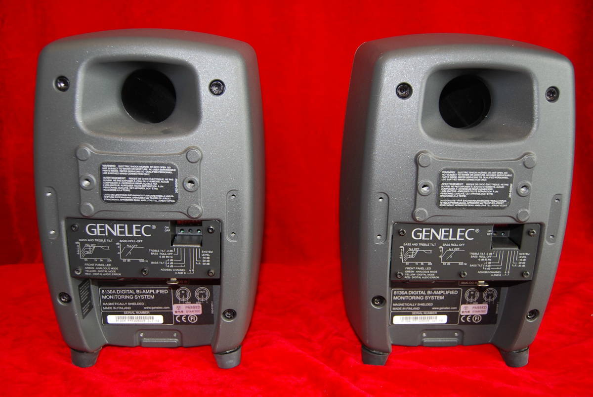 GENELEC 8020A ペア ジェネレック モニタースピーカー