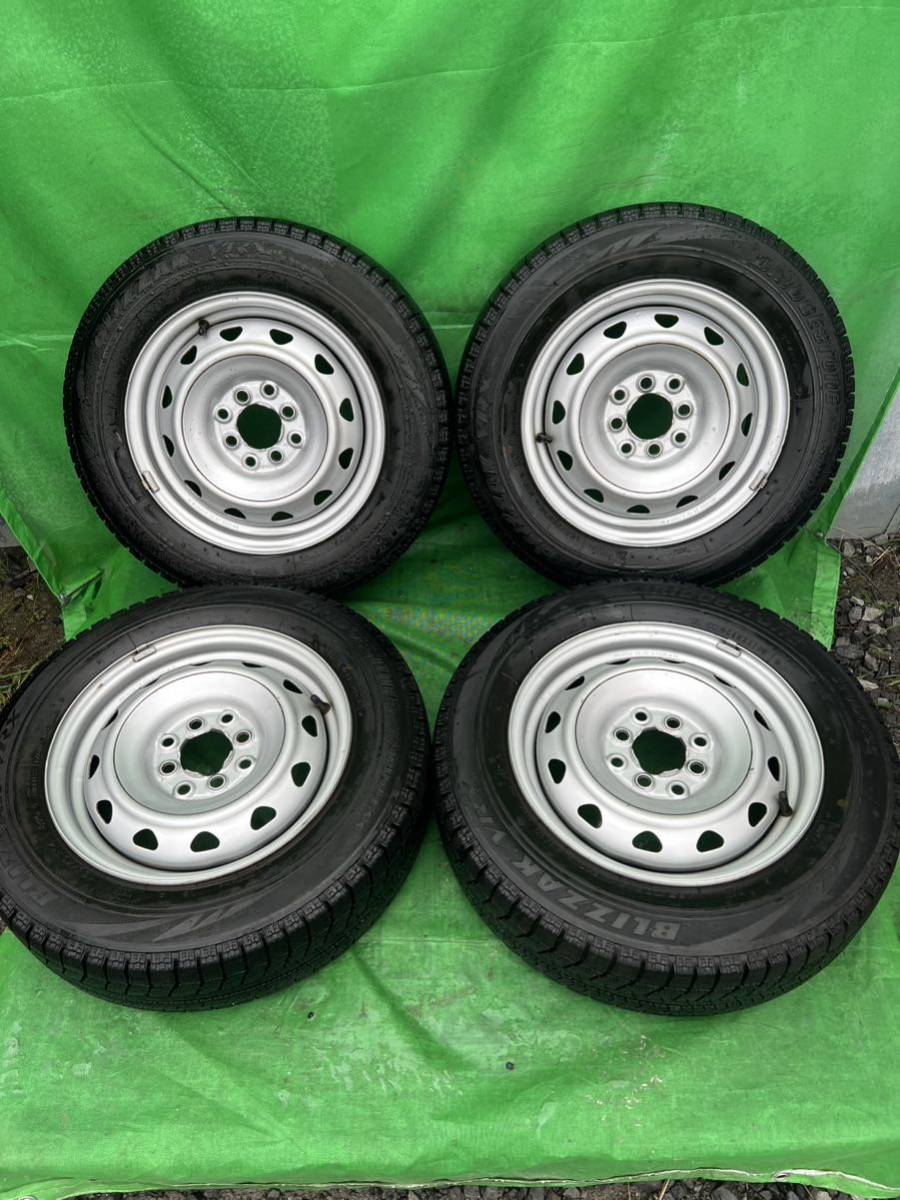 165/70R14ブリジストン スタッドレスタイヤ マルチスチールホイール