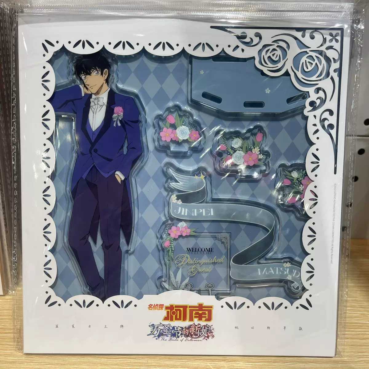 名探偵コナン 松田陣平 缶バッジ アクリルスタンド 名探偵コナン 松田陣平