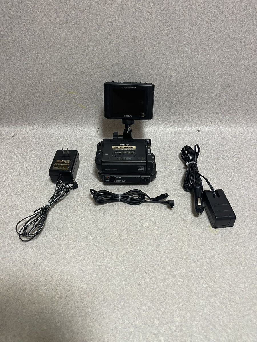 SONY ビデオカセットレコーダー LCD モニター MGV-41 Video 8