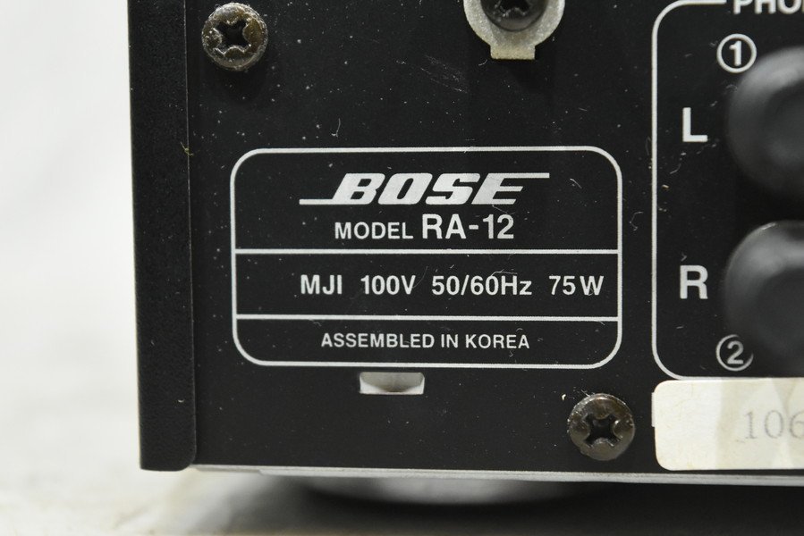 ボーズ BOSE RA-12 Bose CDA-12 - CDプレーヤー Yahoo!オークション