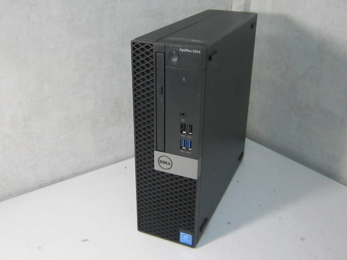 3360★DELL OptiPlex 5050 Pentium G4400 HDD/無 メモリ/4GB　BIOS確認