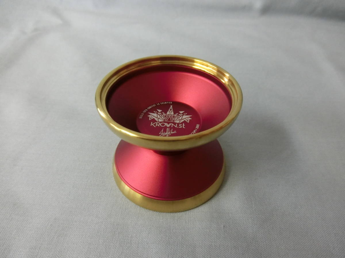 人気定番，お得 ヨーヨー クラウン.st レッド ゴールドリム 赤 金 C3ヨーヨーデザイン Krown.st クラウンst C3yoyodesign 競技向け 競技用(その他)｜売買されたオークション情報、yahooの商品情報をアーカイブ公開 - その他