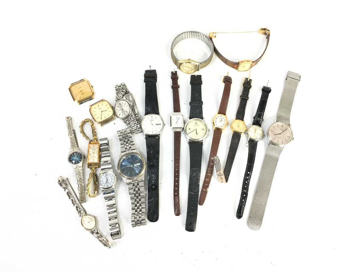 1円 ジャンク品 セイコー クレドール シチズン 他 腕時計 おまとめ大量 