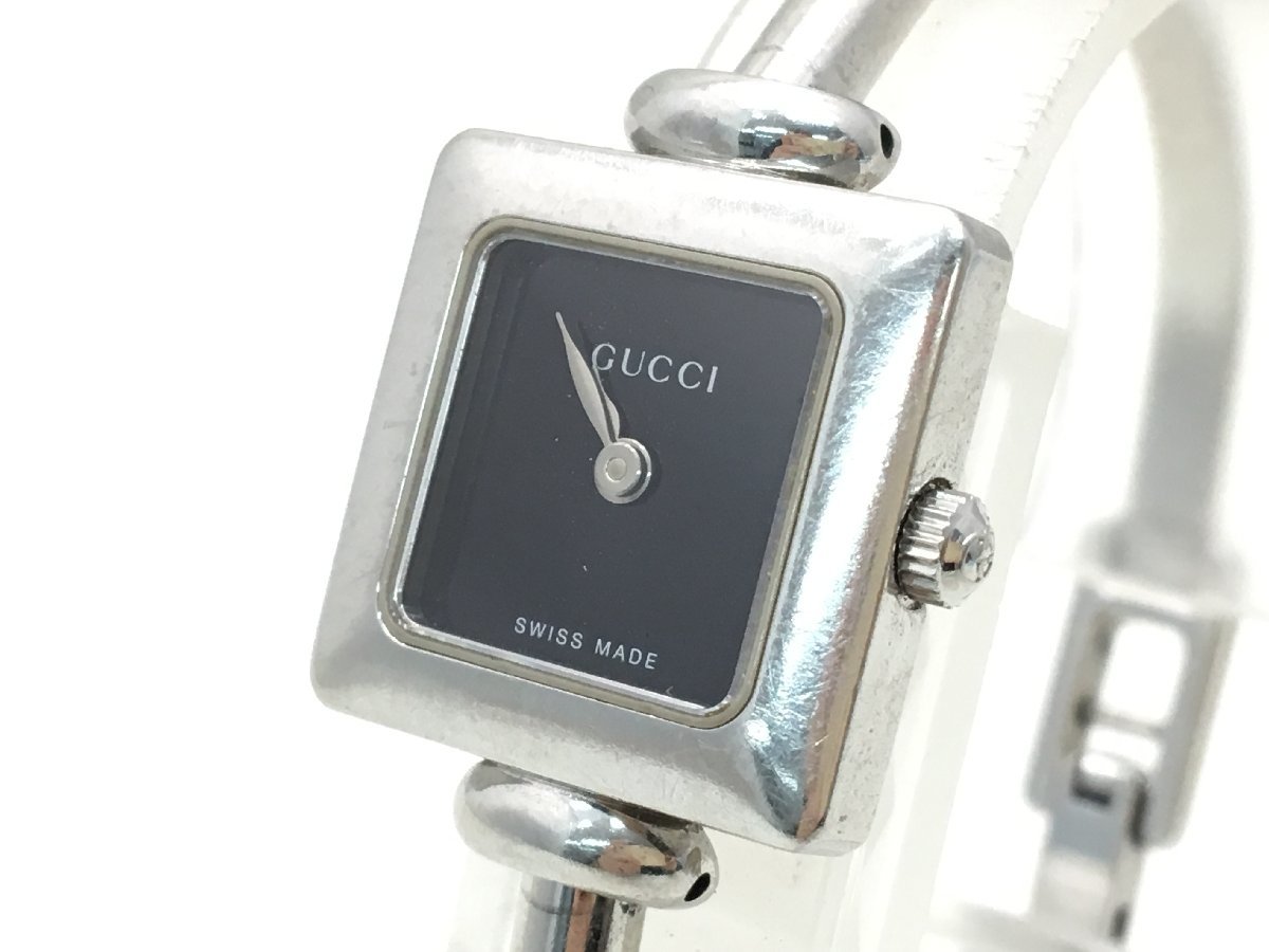 GUCCI 1900L バングルウォッチ クォーツ 腕時計 レディース ジャンク 
