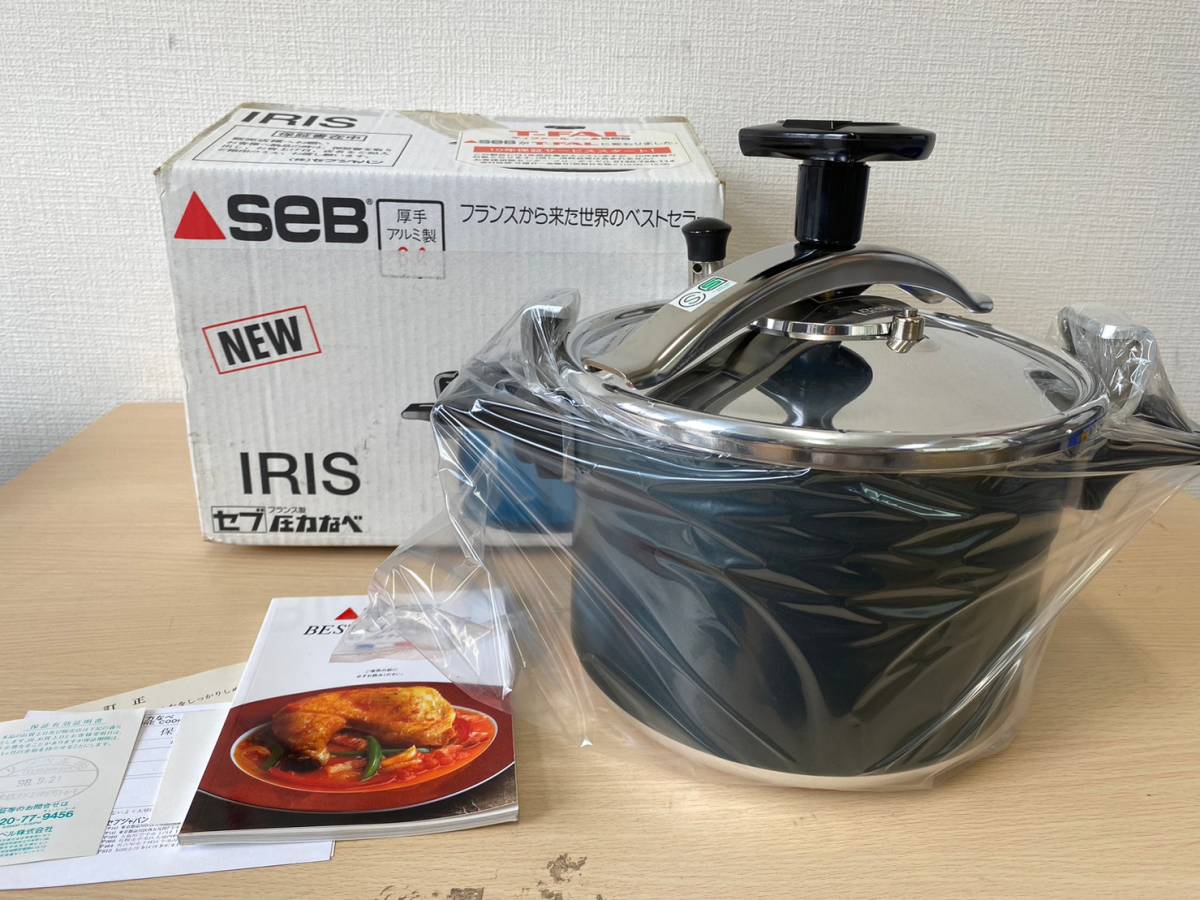  mi2565100/ SEB セブ フランス製 圧力鍋 厚手 アルミ製 6 調理器具 キッチン用品(圧力鍋)｜売買されたオークション情報、yahooの商品情報をアーカイブ公開 - オークファン 圧力鍋