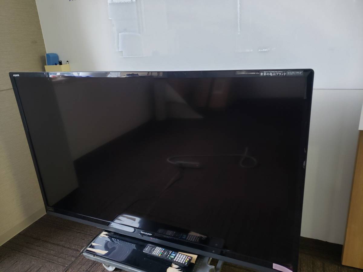 SHARP 液晶カラーテレビ TV 60型 SHARP AQUOS シャープ LC-60B5 S⁄N ヤマダ
