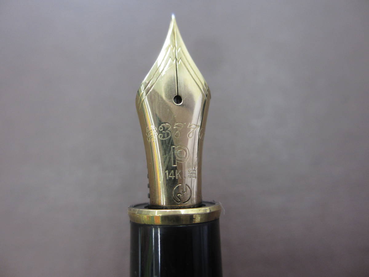 文房具・事務用品 WARRANTED 585 14K刻印 ヴィンテージ万年筆 赤系 現状品