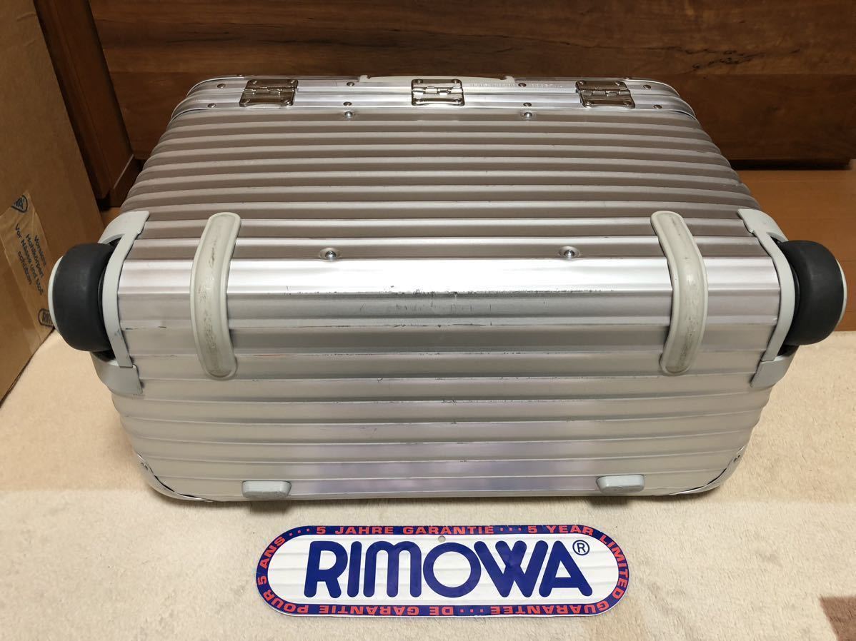 RIMOWA リモワ 940.31 トパーズ『Lufthansa』アルミ・パイロットケース