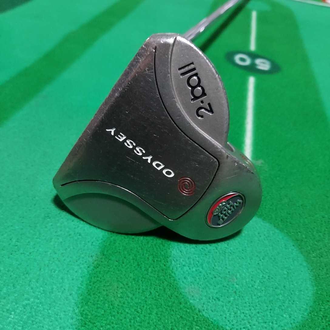 送料無料 オデッセイ WHITE HOT XG 2BALL 約34インチ ODYSSEY 2ボール