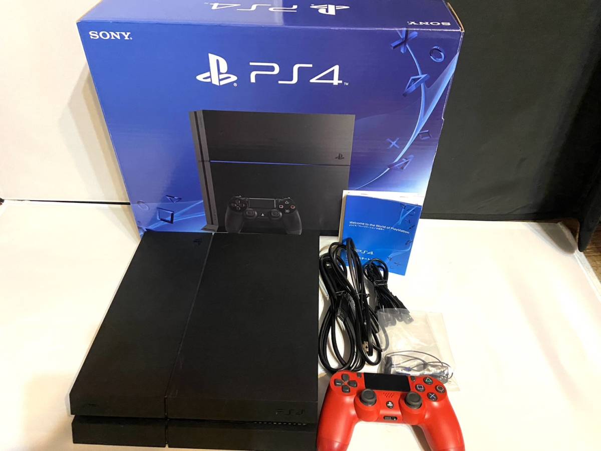 驚きの破格値，高品質 PS4 プレイステーション4 CUH-1200A B01 500GB ジェットブラック PlayStation4(PS4本体)｜売買されたオークション情報、yahooの商品情報をアーカイブ公開 - オークファン PS4本体