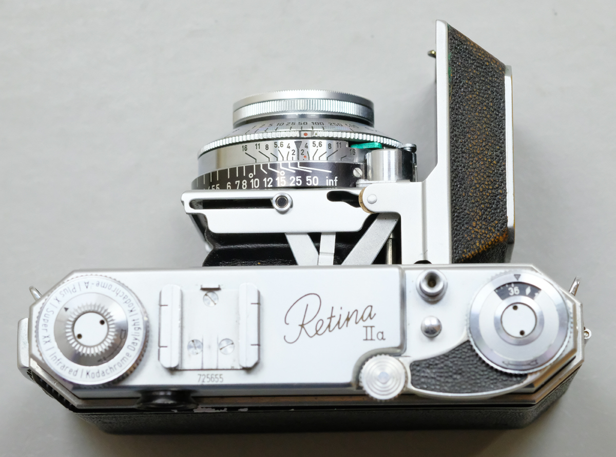 KODAK Retina Ⅱa Schneider-Kreuznach Xenon f1:2/50mm 付